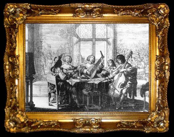 framed  BOSSE, Abraham Musical Society, ta009-2